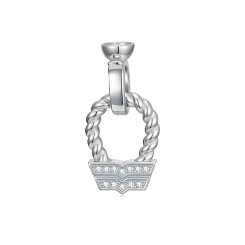 925 Sterling Silver Double Opening Lobster Clasp, Necklace Bracelet Anklet Jewelry Extender Clasp for DIY Jewelry Making (Style 11) - style: style 11
