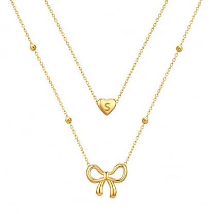 KSF Gold Lariat Necklace for Women Y Shaped Layered CZ Drop Chain | Y shaped necklace; Layered CZ detail; Long lariat style; Gift for her - color: Gold-25