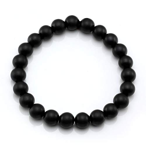 Eigso 6-8mm Wood Beads Bracelet Prayer Beads for Meditation Buddha Tibetan Bracelet for Men and Women - color: A2 : 3 Pcs
