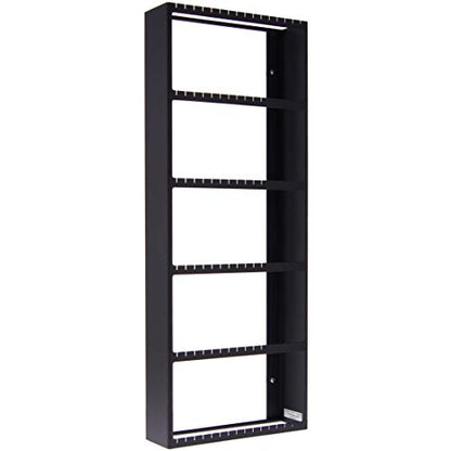 Angelynn's Extra Large Wall Mounted Big Earring Holder Organizer, Jennifer Black, 9"x23" - color: Black, size: Jennifer 9"x23"