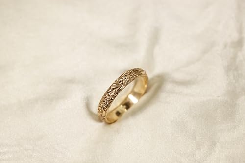 Handmade Ring-925 Sterling Silver /14K Gold Filled for Choosing, 3.5mm Width 1.35mm Thickness, Sizes 4-11.5, Unisex Wedding Bonds (Men & Women) - size: 4.5