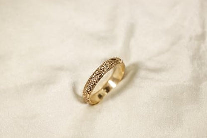 Handmade Ring-925 Sterling Silver /14K Gold Filled for Choosing, 3.5mm Width 1.35mm Thickness, Sizes 4-11.5, Unisex Wedding Bonds (Men & Women) - size: 10
