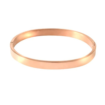 JewarHaat Gold Bracelets for Women Stack Love Bangle Bracelets Trendy Stainless Steel Friendship Birthday Anniversary Wedding Jewelry Stocking Stuffers Christmas Gifts Women Mom Wife - color: Rose Gold