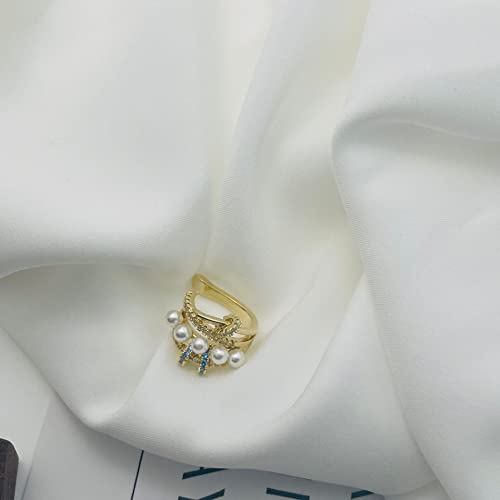 Pearl Ear Cuff Earrings for Women 14K Gold Ear Cuffs for Non Pierced Ears Cartilage Earrings - style: Pearl2