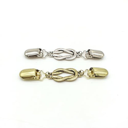 Fashionable Sweater Clip Cardigan Closure Accessory with Vintage Aesthetic Suitable for Daily Commute and Wear Collar Pin