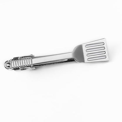 HAWSON Various Tie Clips for Men Unique, Funny Novelty Mens Tie Bar, Personalized Tie Pins for Men, Theme Wedding Party Gifts - style: Spatula