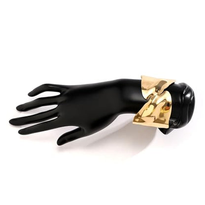Chunky Gold Cuff Bracelet Chunky Bangles for Women Non Tarnish Modern Gold Jewelry Gifts trendy fashion fall fashion jewelry womens fashion - color: H-Bohemian style bracelet