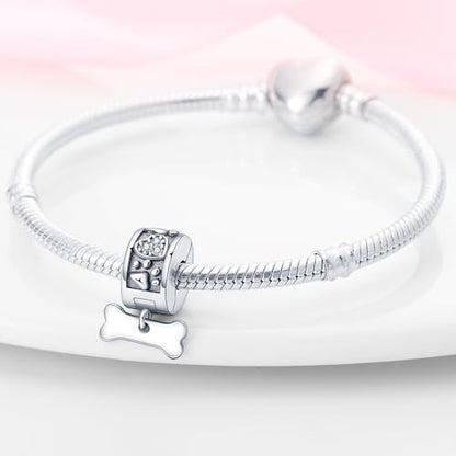 Pandach 925 sterling silver Clip Spacer Charm for Bracelet Clip Lock Stopper Bead Spacer European Openable Beads 2Pcs - style: 2-PAC290