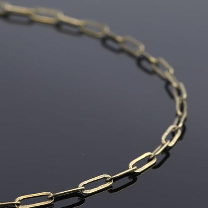 UMAOKANG 32.8 Feet Bronze Plated Brass Jewelry Making Chains Bulk Paperclip Chain for Jewelry Making Jewelry Supplies Findings - color: Bronze Paperclip