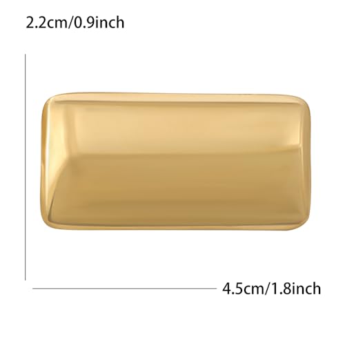 Rectangle Geometric Brooch Lapel Pin for Women Men Fashion Minimalist Suit Dress Sweater Scarf Clothes Accessories Brooches Pins Unique Jewelry