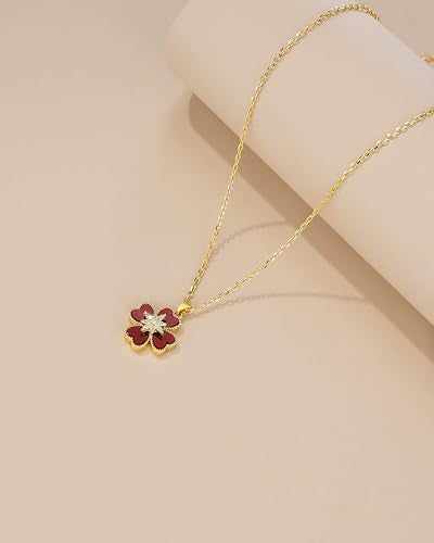SNGIA 18K Gold Plated Stackable Adjustable Curved Horizontal Bar with CZ Pendant Necklace For Women by SNGIA, Dainty Drop Layered Trendy Birthstone Gemstone Charm Statement Jewelry Gifts, Bohemian Vintage Handmade Unique Cute Thin Skinny Dainty Chain Bead
