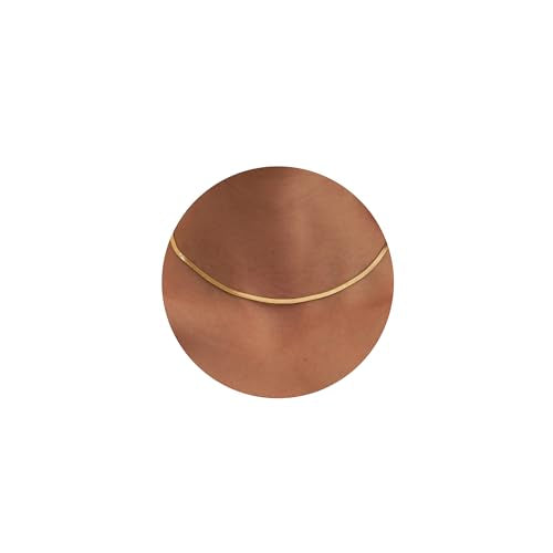 Tewiky Layered Necklaces for Women 14k Gold Plated Chain Necklace Set | Chunky Herringbone/Snake/Rope/Box/Cuban Link Chain for Women, Layering Stack Choker Necklace, Dainty Jewelry Set Non Tarnish - color: Herringbone 3mm 14inch Gold