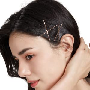 Dofash Women's Braided Good Hair set 102counts set (Bobby pins 60pcs + Hyper Elastics ties 30pcs + Snap hair clips (Brown) - color: Brown D