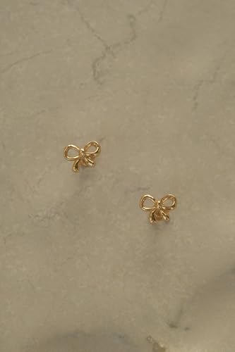 20G/18G/16G Titanium Flat Back Earrings, Threadless Nose Stud Tiny Stud Earrings, Cartilage Tragus Piercing Jewelry Conch Helix Stud - color: Bow (silver 3pcs), size: 16ga(1.2mm)