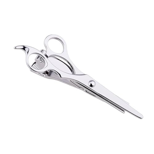 Mens Tie Clips for Husband Dad Boyfriend Birthday Christmas Gifts for Men Novetly Tie Clip for Skinny Ties Bar Clip - style: scissors