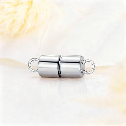 925 Sterling Silver Lobster Clasp for DIY Necklace Bracelet Jewelry Making, Double Spring Clasp with Closed Jump Rings, Necklace Extender Clasp Connector Bracelet Extension (Style 15) - style: Style 15