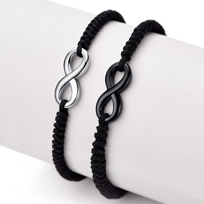 Matching Couples Infinity Bracelet for Women Friendship Jewelry
