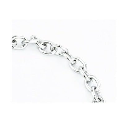 925 Sterling Silver Plated Bracelets for Women Love Heart Charm Chain Bracelet Bangle Fashion Jewelry Gifts - style: gold