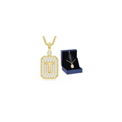 Initial Necklaces for Women 18K Gold Plated Letters Pendant Necklace Personalized Jewelry Birthday Gifts Wife Anniversary for Women Mom