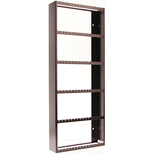 Angelynn's Extra Large Wall Mounted Big Earring Holder Organizer, Jennifer Rubbed Bronze 9"x23" - color: Rubbed Bronze, size: 9"x23"