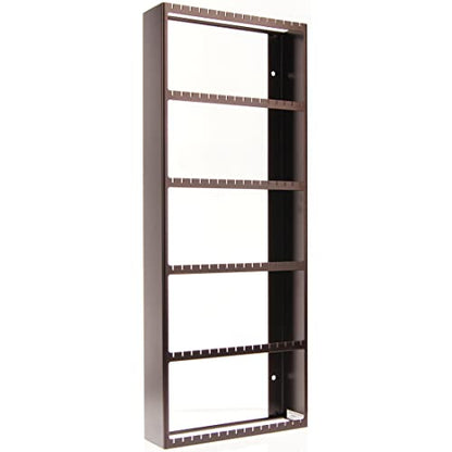 Angelynn's Extra Large Wall Mounted Big Earring Holder Organizer, Jennifer Rubbed Bronze 9"x23" - color: Rubbed Bronze, size: 9"x23"