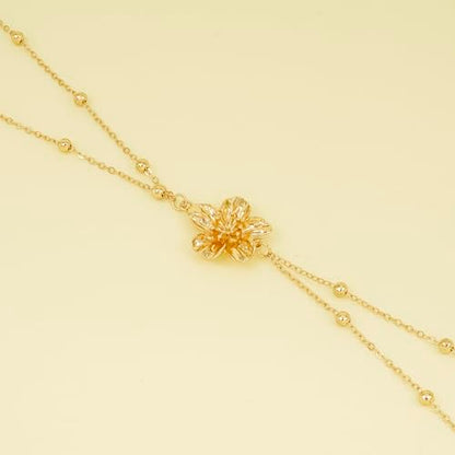 14K Gold Plated Belly Chain for Women, Boho Bikini Waist Jewelry | Adjustable Fit, Dainty Layered Look, Pearl, Shell & Starfish Options, Boho Body Jewelry, Beach, Vacation - color: Gold-Plated 5