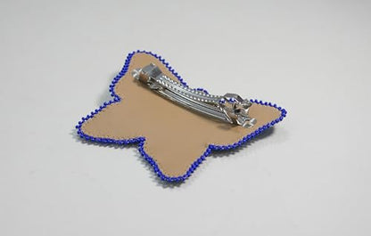 Beaded Hair Clips Native American Style Handmade Collection (Butterfly (Blue Multi)) - color: Butterfly (Blue Multi)