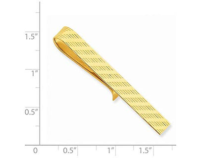 Mens Tie Bar in 14K Yellow Gold