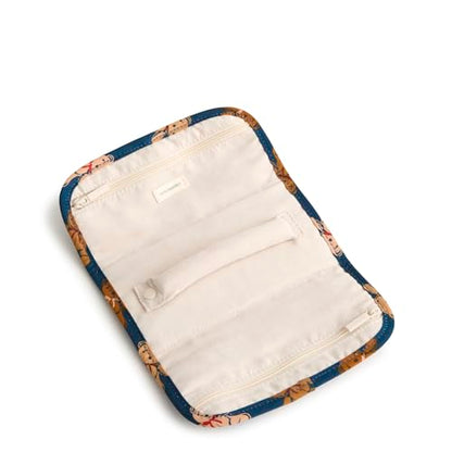 Vera Bradley womens Premium Cotton Jewelry Roll - color: Bunch of Bears