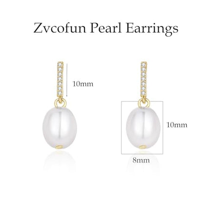 Gold Earrings for Women Trendy, Dainty Dangle Earrings 14K Gold Plated Drop Earrings Cute Wedding Earrings Fashion Prom Bridal Jewelry Gifts - color: Gold-A3