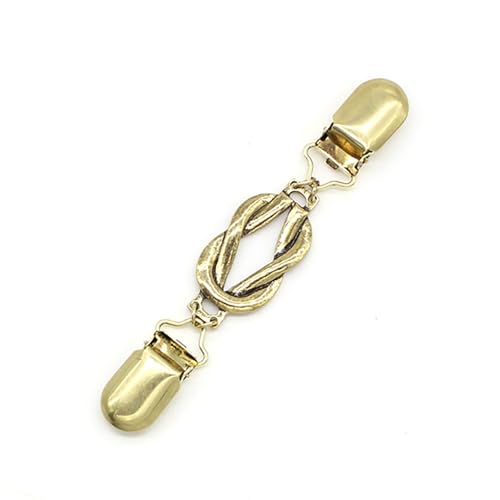 Fashionable Sweater Clip Cardigan Closure Accessory with Vintage Aesthetic Suitable for Daily Commute and Wear Collar Pin