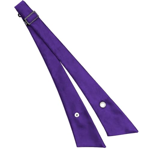 tiemart Crossover Tie - color: Dark Purple