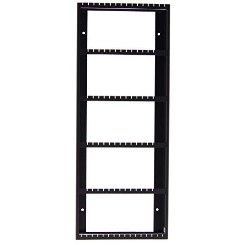 Angelynn's Extra Large Wall Mounted Big Earring Holder Organizer, Jennifer Black, 9"x23" - color: Black, size: Jennifer 9"x23"