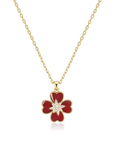 SNGIA 18K Gold Plated Stackable Adjustable Curved Horizontal Bar with CZ Pendant Necklace For Women by SNGIA, Dainty Drop Layered Trendy Birthstone Gemstone Charm Statement Jewelry Gifts, Bohemian Vintage Handmade Unique Cute Thin Skinny Dainty Chain Bead