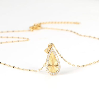 16 Inch Women's Pendant Necklace Chains - 5 Different Pendant Designs, Dainty Adjustable Chains(Gold/Silver) - color: silver1