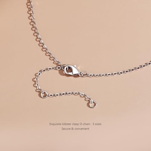 VIKI LYNN Dainty Initial Letter Pendant Necklace for Women | Cubic Zirconia Initial Jewelry, Personalized Letter Necklace, Dainty Women Jewelry, Birthday Gift Idea for Her, Mom and Wife - color: Silver, style: Silver-J
