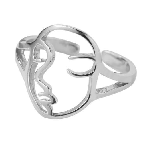 Real 925 Sterling Silver Rings Open Rings for Women Thumb Rings Vintage Rings Adjustable Rings Stackable Ring Band Statement Rings Rings for Men Promise Rings Party Rings Anniversary Rings Finger Ring - color: S925Ring06-2