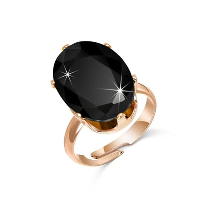 Linawe Cubic Zirconia Imitation Diamond Moissanite Rings for Women, 14K Gold/Rose Gold/Silver Adjustable Chunky Ring, Costume Rhinestone Jewelry for Wedding Engagement | Costume Jewelry, Copper, Large, Cocktail, Birthstone, Rhinestone, Gemstone, Cubic Zir