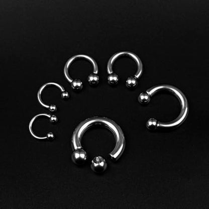 Ear Gauges Stretching Kit 14G-00G Acrylic Sprial Tapers Plugs Expander Sets Heart Tunnels Piering Jewelry Horeseshoes Taper For Ears - style: 30 PCS