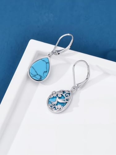 Dorunmo s925 Sterling Silver Western Dangle Drop Earrings Birthday Jewelry Gifts for Women - style: Hummingbird