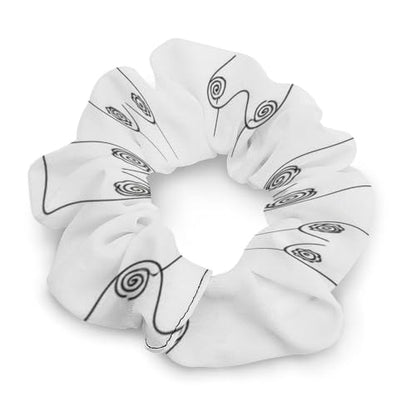 Spiral Scrunchies for Teens Woman Breast Set Funny Boobs, Trendy Coil Hair Ties, Fun Ponytail Holders for Thick Hair, School, and Social Events - color: Style (854)