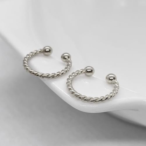 Ear Cuff Earrings for Women Chunky Ear Cuffs Non Piercing | Clip on cartilage earrings helix fake earrings jewelry trendy stuff christmas gift stocking stuffers - color: G