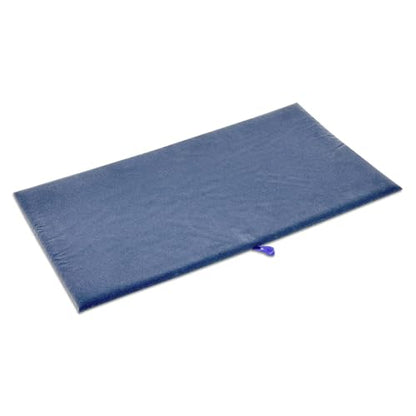 20-Pack Foam Cushion Flocked Jewelry Pads - Flat Full Size - Rings, Necklaces, Bracelets, Watches Presentation - Blue by The Display Guys - color: Blue, size: Insert - Flat Pad (20-Pack)
