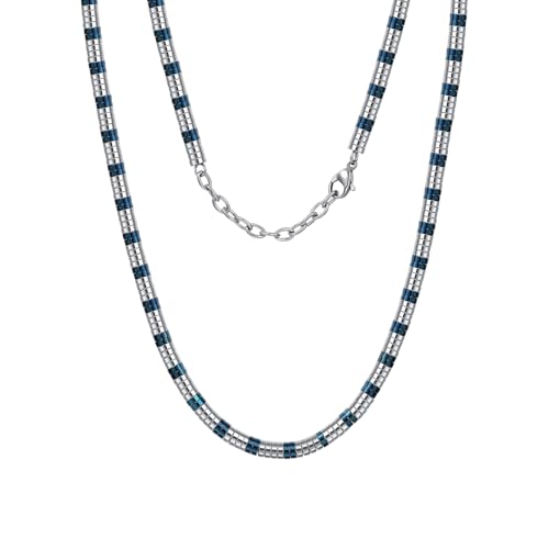 Stainless Steel Chain Necklaces,Rolo Chain Necklace for Men Women,Unique Fashion and Charm Jewelry, Silver Tone Chain,Stainless Steel Adjustable Link, Gifts for Friends/Husband/Dad - style: 1492