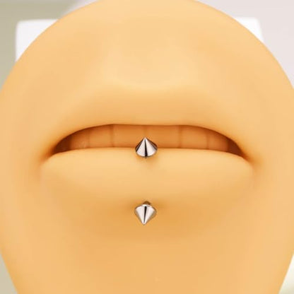 Eyebrow Piercing Jewelry Surgical Steel Curved Barbell Tiny Eyebrow Ring Vertical Labret Lip Jewelry Ear Rook Navel Small Belly Button Ring for Women Men 6mm/8mm/10mm/12mm - size: 18Gauge-Silver-4Pairs