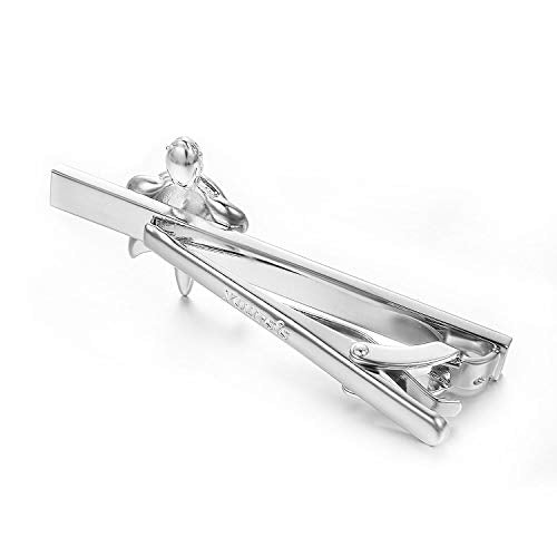 Yoursfs Novelty Marine Animals Tie Clip for Men Shark Whale Unique Cool Personalized Business Tie Bar Pin Jewelry for Valentine's Day Gifts - style: Turtle