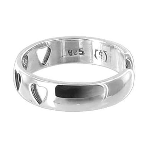 Gem Avenue 925 Sterling Silver Toe Rings Collections – Beach, Celtic, Heart, Dolphin, Flower & More Designs for Women – Elegant Adjustable Summer Jewelry - style: Style 12