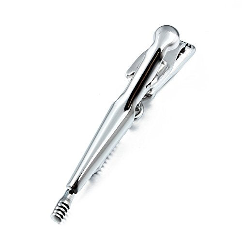 HAWSON 2 inch/ 2.2 inch Tie Clip for Men, Novelty Tie Bar Clip for Men and Boys, Interesting Tie Clip for Party - color: Gun