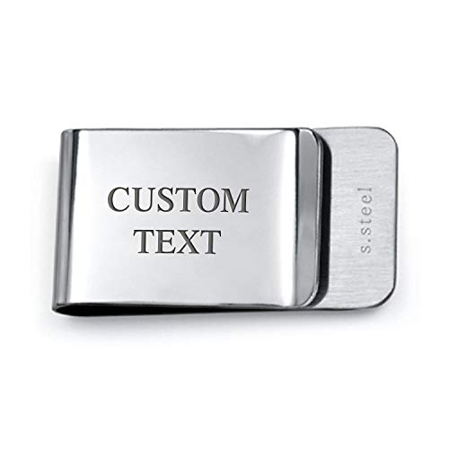 Bling Jewelry Personalized Large Wide Strong Symbol Message Blue Square Compass Masonic Insignia Freemason Tie Clip Bar Necktie For Men Silver Gold Tone Stainless Steel - color: Multi-color Engrave