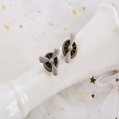 9pcs Airplane Brooch Pin for Men Women Propeller Aircraft Plane Flight Aviator Lapel Pin Backpack Hat Graduation Christmas Brooch and Pins Jewelry